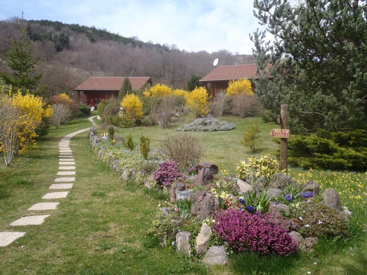 Les Chalets De La Vigne Grande Saint-Floret Exterior foto